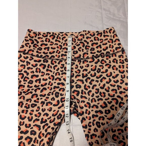 Fabletics High Waisted Printed Power hold 7/8 Animal Print Giraffe NWT Leggings - Picture 8 of 11